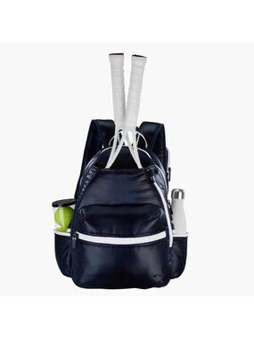 NWT Oliver Thomas Mega Fluff Tennis Backpack Navy